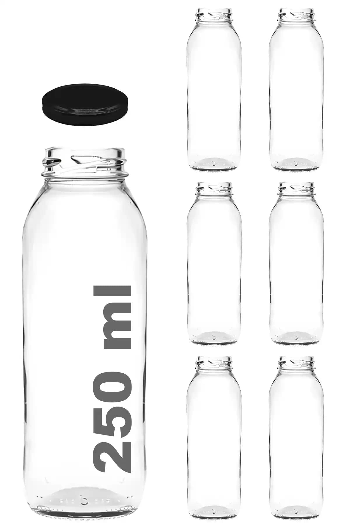 Afracam 250 ml Şeffaf Cam Meyve Suyu Şişesi İncelemesi ve Kullanım Özellikleri