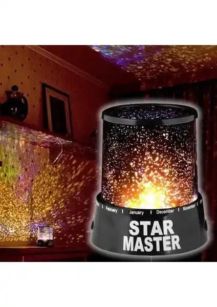 Artı Değer Star Master Gece Lambası Çocuk Odası İçin Renkli ve Huzurlu Atmosfer Yaratır