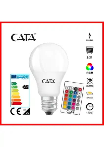 Cata RGB LED Ampul: Çok Fonksiyonlu ve Enerji Verimli Aydınlatma Çözümü