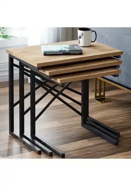 Ceramical ZG1 Metal Ayaklı 3'lü Zigon Sehpa ve Veys Vegas Sehpa Karşılaştırması