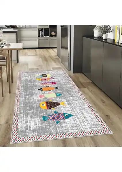 Confidence Home Dijital Baskılı Yıkanabilir Kaymaz Taban Mutfak Halısı Özellikleri ve Avantajları