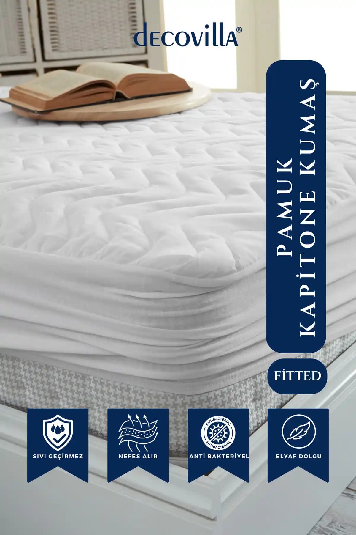 Decovilla Kapitone Fitted Full Kenar Sıvı Geçirmez Yatak Koruyucu Alez Özellikleri ve Kullanım Avantajları