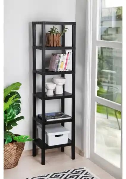 DEYHOME Ombeg 6 Katlı Düzenleyici Raf Ünitesi Çok Amaçlı ve Dayanıklı Depolama Çözümü