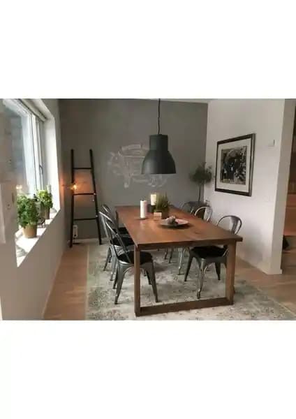 Enjoy Life Enjoylıfe Ahşap Yemek Masası: Estetik ve Dayanıklılığın Modern Buluşması