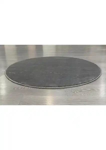 ERDEMİR HALI Gri Kaymaz Taban Yuvarlak Post Halı: Estetik ve Güvenli İç Mekan Dekorasyonu İçin Uygun