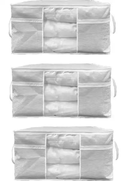 Esti 75x40x40 cm Pencereli Yastık Hurcu ile Evde Pratik Depolama Çözümü