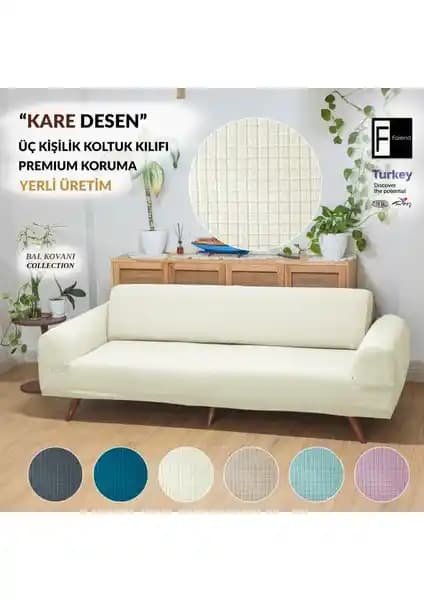 Faiend Likrali Esnek 3 Kişilik Koltuk Kılıfı ve Örtüsü Karşılaştırması