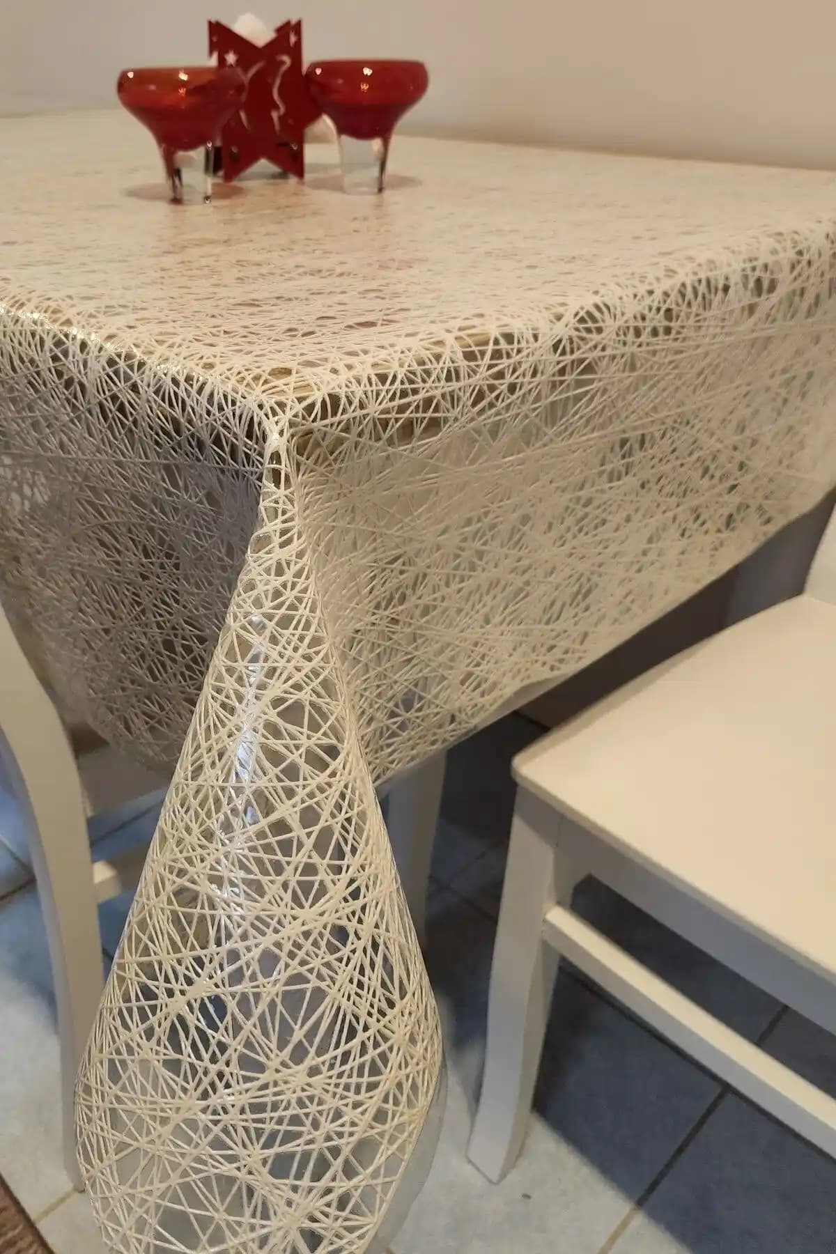 Genel Markalar Krem Ithal PVC Muşamba Masa Örtüsü Dayanıklı ve Estetik Çeşitler