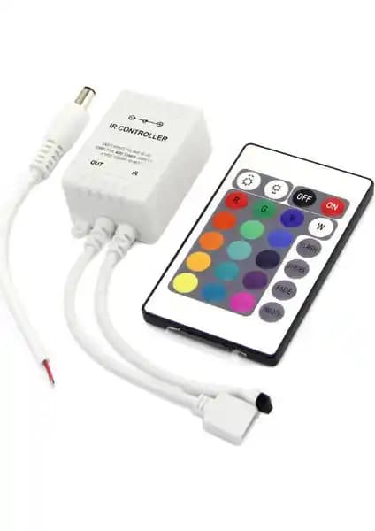 Hero Led RGB Şerit LED Kumandası 24 Tuşlu 6 Amper Kontrol Cihazı Detaylı İnceleme