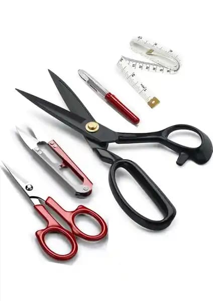 Hodbehod 10 inç Profesyonel Kumaş Kesim Makası Seti ile Kesim İşlemlerinizde Üstün Performans