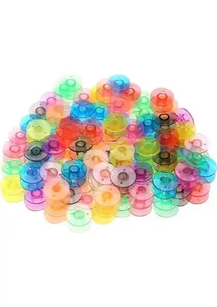 Hodbehod Renkli Plastik Masura Seti: Dayanıklı ve Çok Renkli Dikiş Aksesuarları