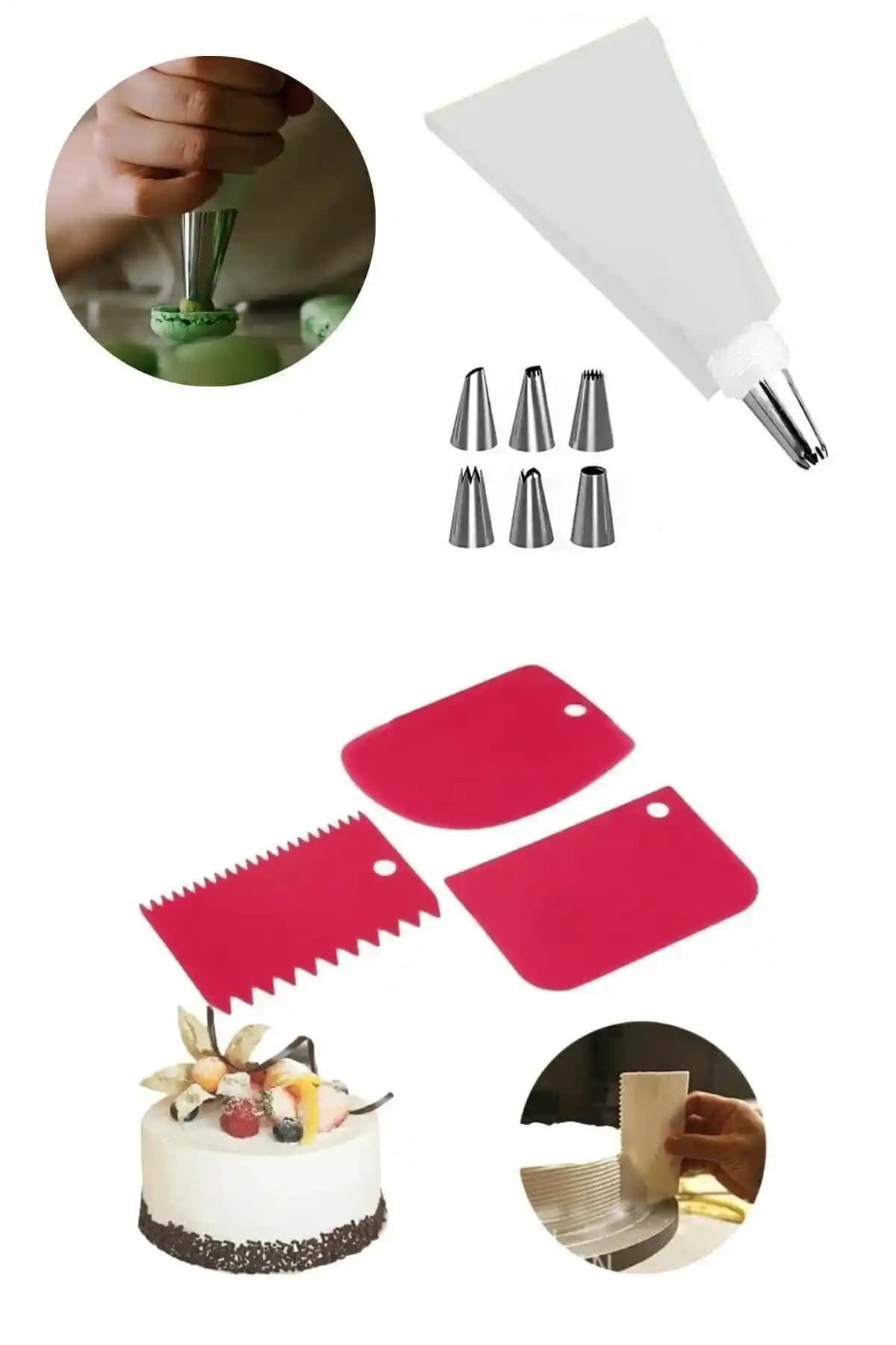 Homerest Pratik 3'lü Hamur Kazıyıcı ve Sıkma Torbası Seti Detaylı İnceleme ve Kullanım Özellikleri