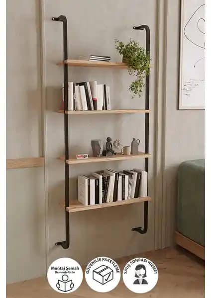 İki Farklı Duvara Monte Kitaplık Modelinin Detaylı Karşılaştırması