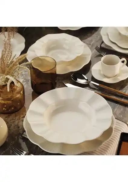 Kütahya Porselen Milena Krem Filesiz 83 Parça Yemek Takımı Detayları ve Kullanım İpuçları