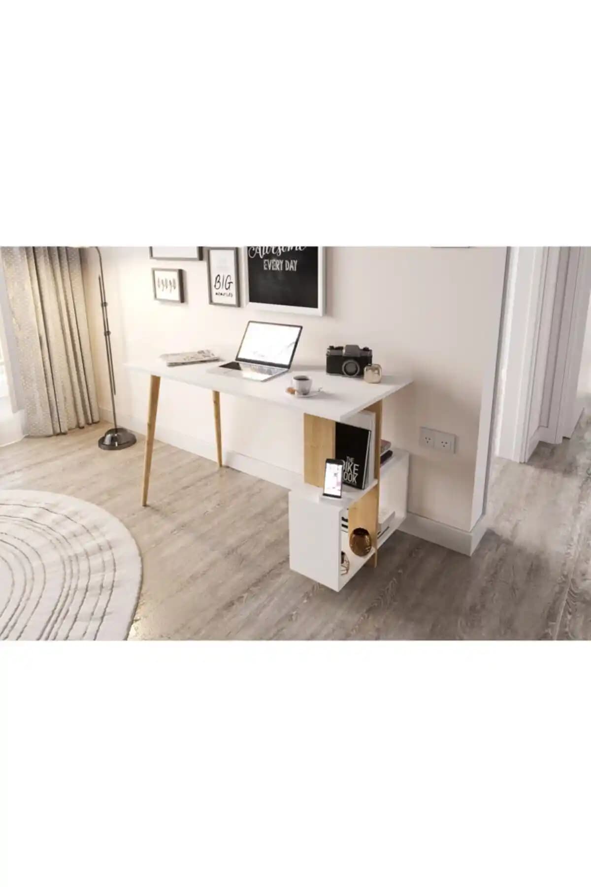 Lagomood Side Çalışma Masası: Modern ve Fonksiyonel Tasarım ile Ofis Dekorasyonunu Yenile