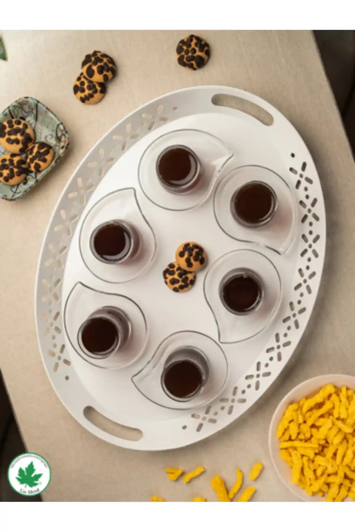 Lin Metal Lalin Tepsi: Dayanıklı ve Estetik Oval Servis Tepsisi Özellikleri ve Kullanım Rehberi