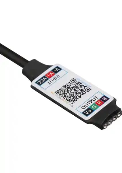 Meltis Bluetooth RGB Şerit LED Kontrol Modülü: Kablosuz ve Kullanıcı Dostu Aydınlatma Çözümü