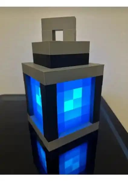 Minecraft Severler İçin Özel Tasarımlı Gece Lambası: Estetik ve Fonksiyonel Oyun Temalı Aydınlatma