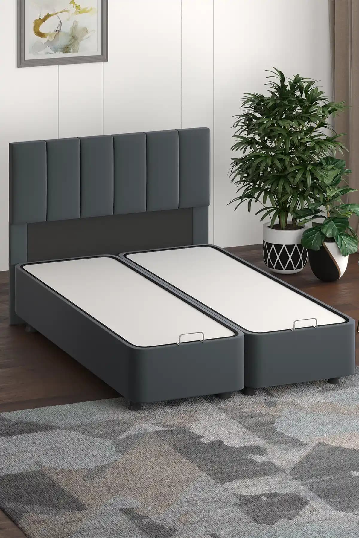 Mobpazar Modern Dayanıklı Yatak Başlığı Çift Kişilik Odalarına Uygun Tasarım