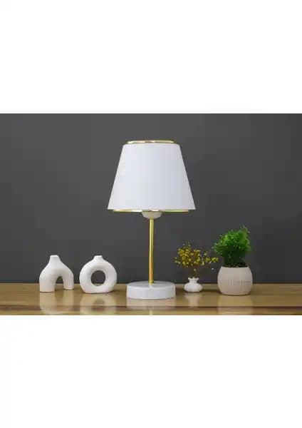 Modern Abajur Karşılaştırması: Beyaz Gold Safir ve Siyah Yatak Odası Lambaları