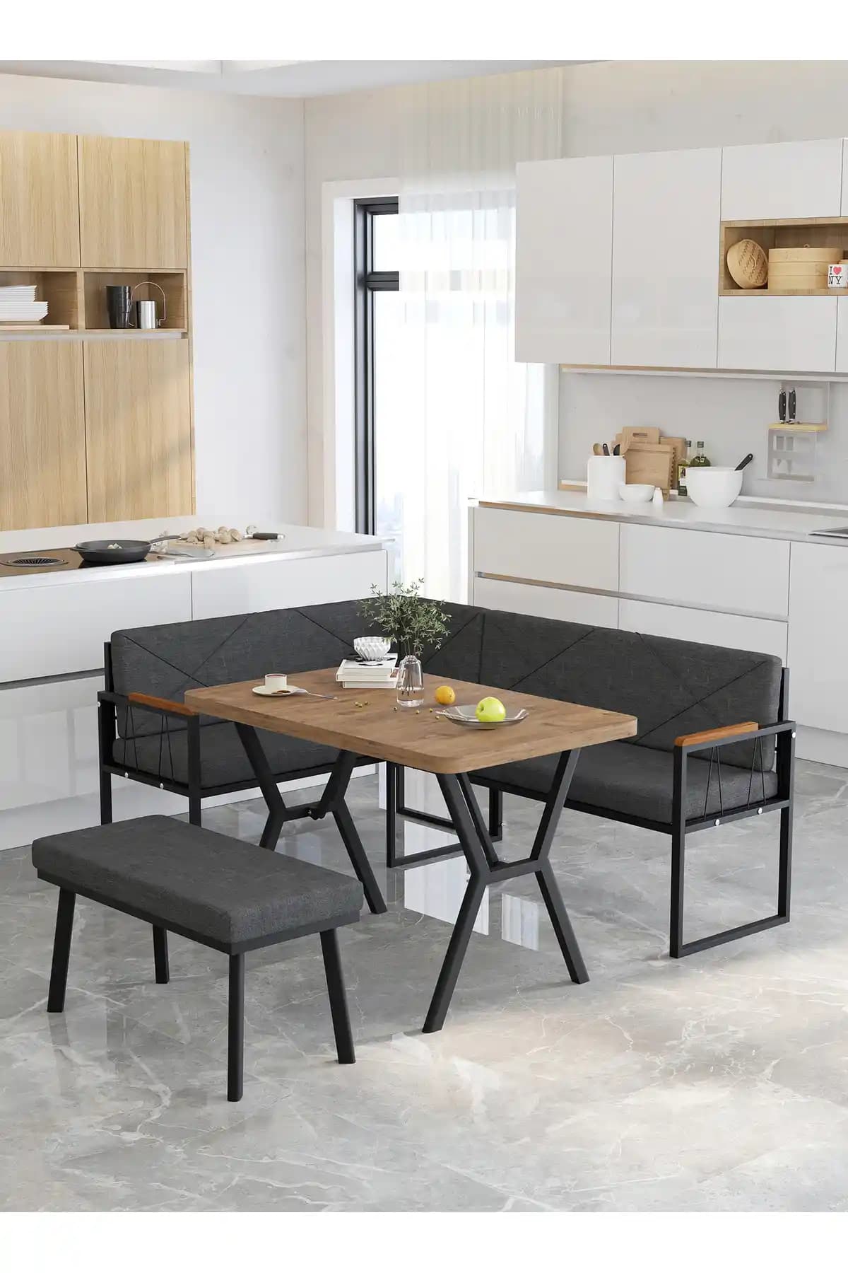 Mygusi Src 70x110 Atlantik Masalı ve Köşe Takımı: Modern Tasarım ve Dayanıklılık