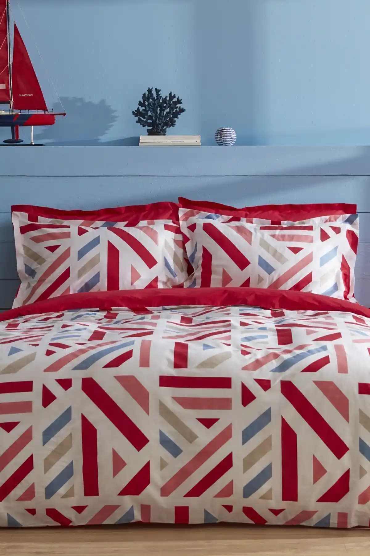 Nautica Home Morgan %100 Pamuk Çift Kişilik Nevresim Takımı: Şıklık ve Konforun Buluşması