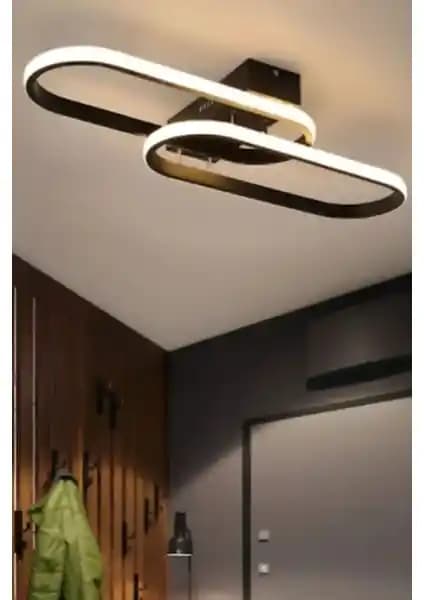 Ömür Avize Solis Modern LED’li İkili Tavan Avizesi - Şık ve Enerji Verimli Aydınlatma Çözümü