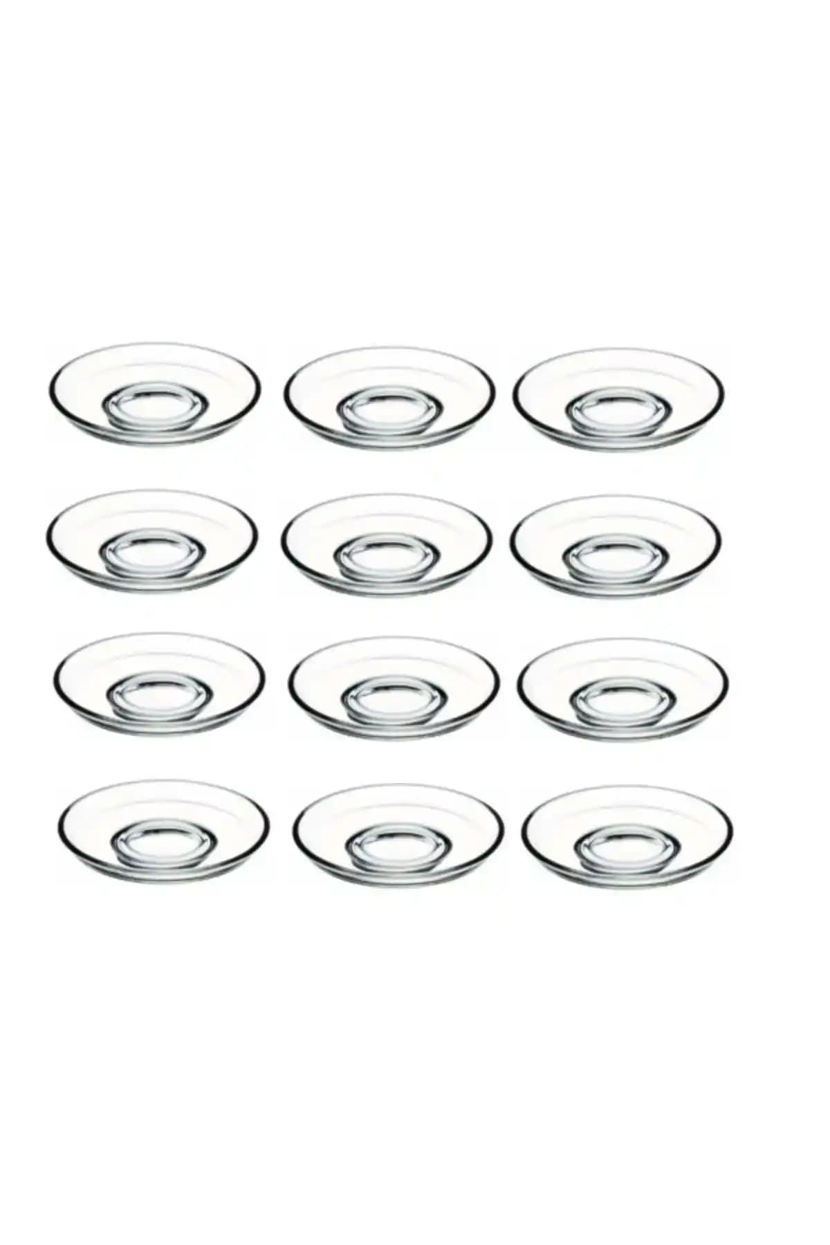 Paşabahçe Çay Tabak Bardak Altı 54201: Şık ve Dayanıklı Cam Tasarım