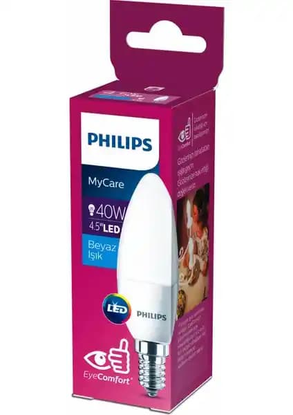 Philips LED 40W MUM ampul ince duy yapısıyla enerji tasarruflu iç mekan aydınlatması