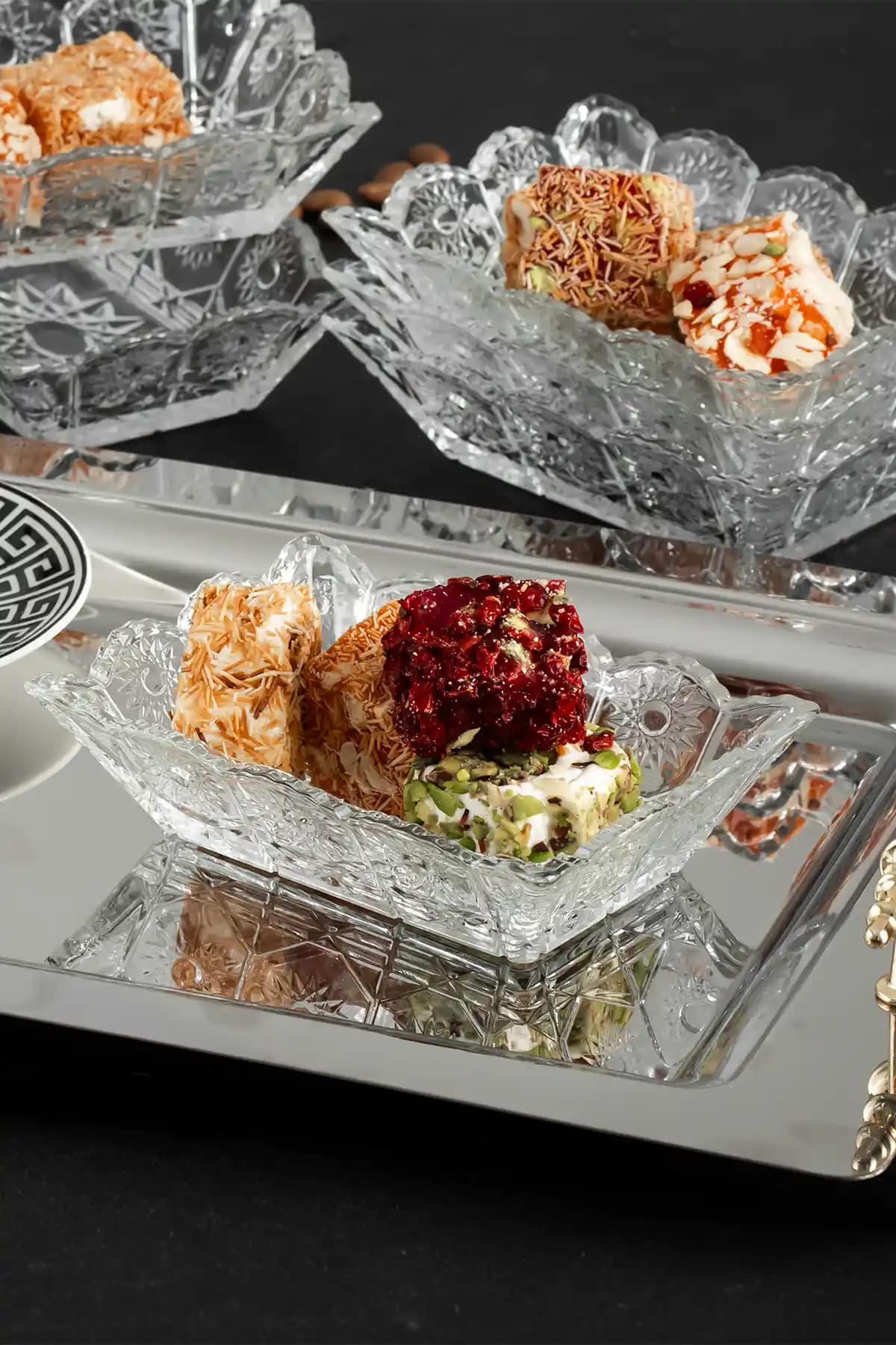 Porsima Almina 6'lı Cam Kase Seti: Estetik ve Fonksiyonellik Bir Arada