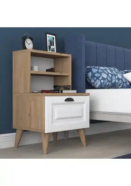 Rani BD105 Komodin Modern Tasarım ve Fonksiyonellik Sunan Yatak Odası Mobilyası