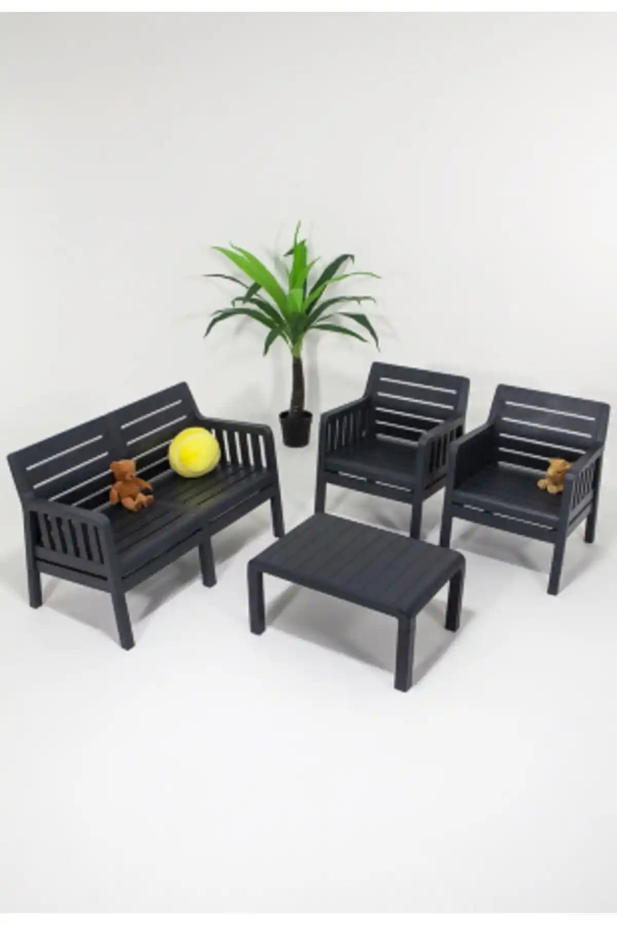 Sandalye ve bankalarla donatılmış Lara Mindersiz Oturma Grubu incelemesi ve kullanıcı değerlendirmeleri