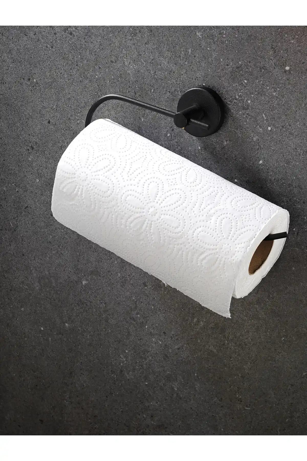 Sas Haus Siyah Krom Kağıt Havluluk Modern ve Dayanıklı Tasarım Özellikleri