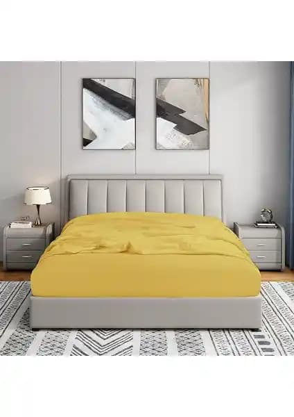 Soley Jersey Doğal Pamuklu Tek Kişilik Lastikli Çarşaf Yüksek Kalite ve Dayanıklılık