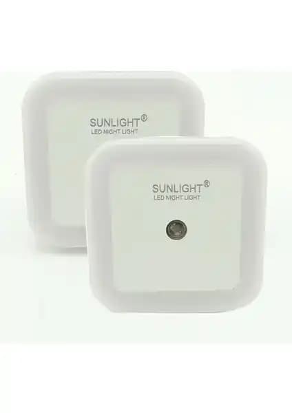 Sunlight Kare LED Gece Lambası Enerji Tasarruflu ve Estetik İç Mekan Aydınlatma Çözümü
