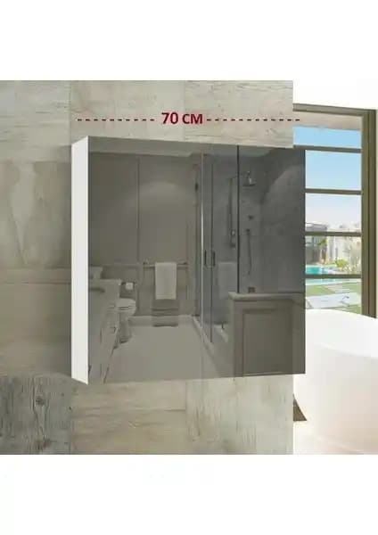 Thevida Aynalı Banyo Dolabı: Estetik ve Fonksiyonellik Sunan Modern Tasarım