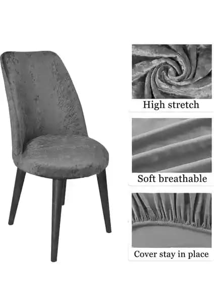 Tuchmall Likralı Kadife Sandalye Kılıfı: Estetik ve Dayanıklı İç Mekan Dekorasyonu Ürünü