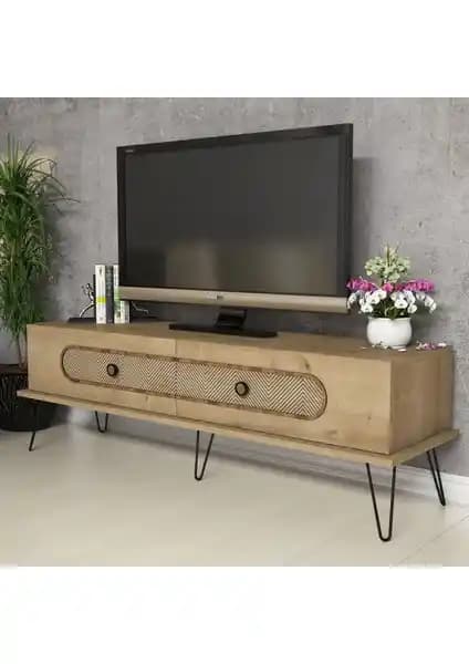 Variant Mobilya Ekol TV Ünitesi Meşe: Dayanıklı Malzeme ve Modern Tasarım Özellikleri