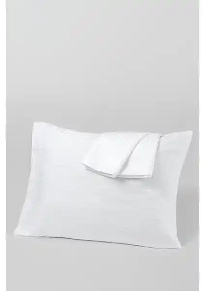 Varol Zeus Serisi Pamuk Saten Otel Kalitesinde Yastık Kılıfı Çift Seti 50x70 cm