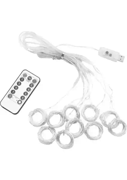 Ventus Perde Peri LED 2,5m x 2,5m modern dekorasyon ve enerji tasarrufu sağlayan aydınlatma çözümü