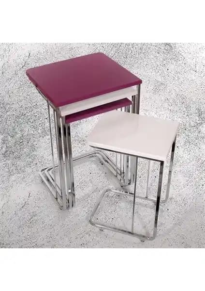 Veys Sehpa Vegas Zigon Sehpa: Modern ve Dayanıklı Tasarım ile Fonksiyonellik Sunar