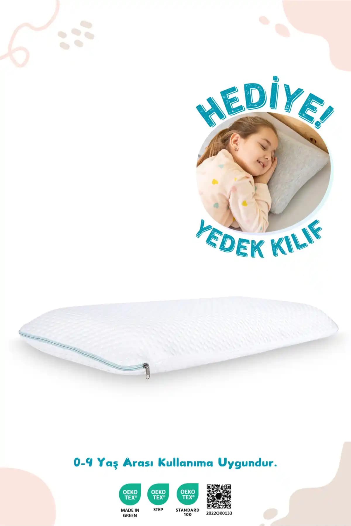 VİSCOTEX Hava Kanallı Boyun Destekli Visco Ortopedik Çocuk Yastığı İncelemesi ve Özellikleri