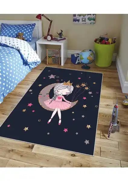 Vivica Dijital Baskı Çocuk Odası Halısı: Güvenli ve Estetik Tasarım Özellikleri