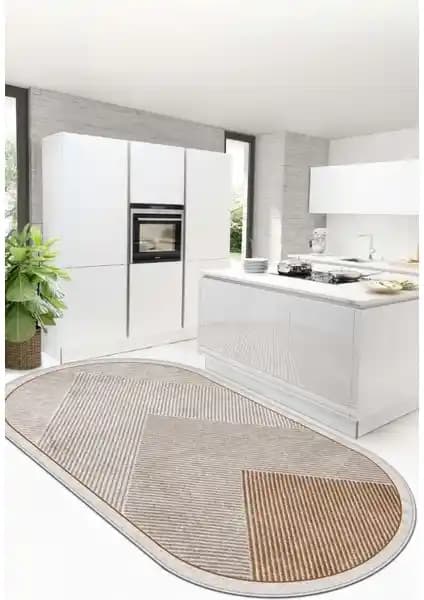 West Home Yıkanabilir Kaymaz Tabanlı Oval Salon ve Mutfak Halısı Karşılaştırması