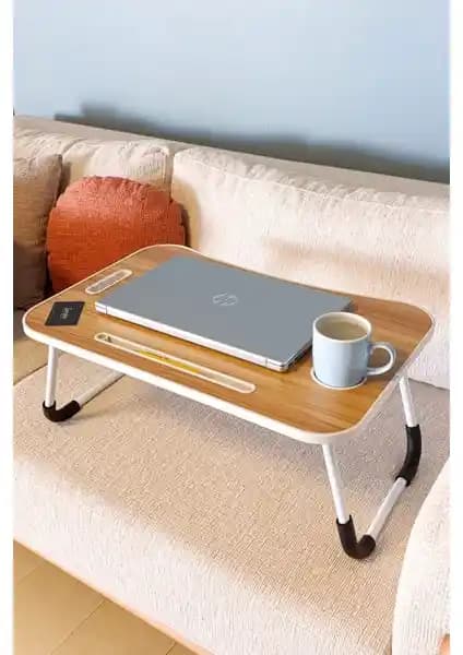 Zevahir Mobilya Çok Amaçlı Katlanabilir Masa Ev ve Ofis Kullanımı İçin Uygun