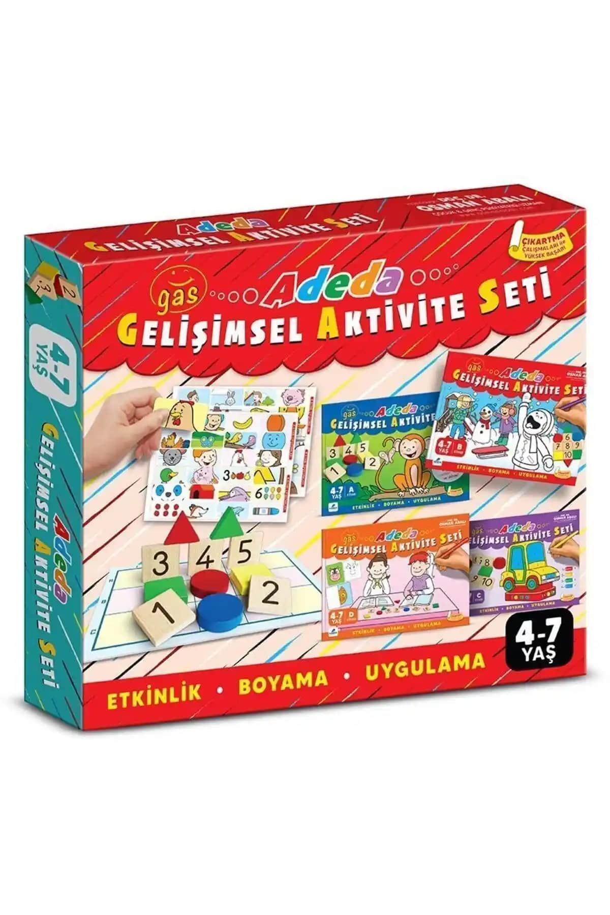 Adeda Yayınları Gelişimsel Aktivite Seti: Çocukların Zihinsel ve Yaratıcı Gelişimine Uygun