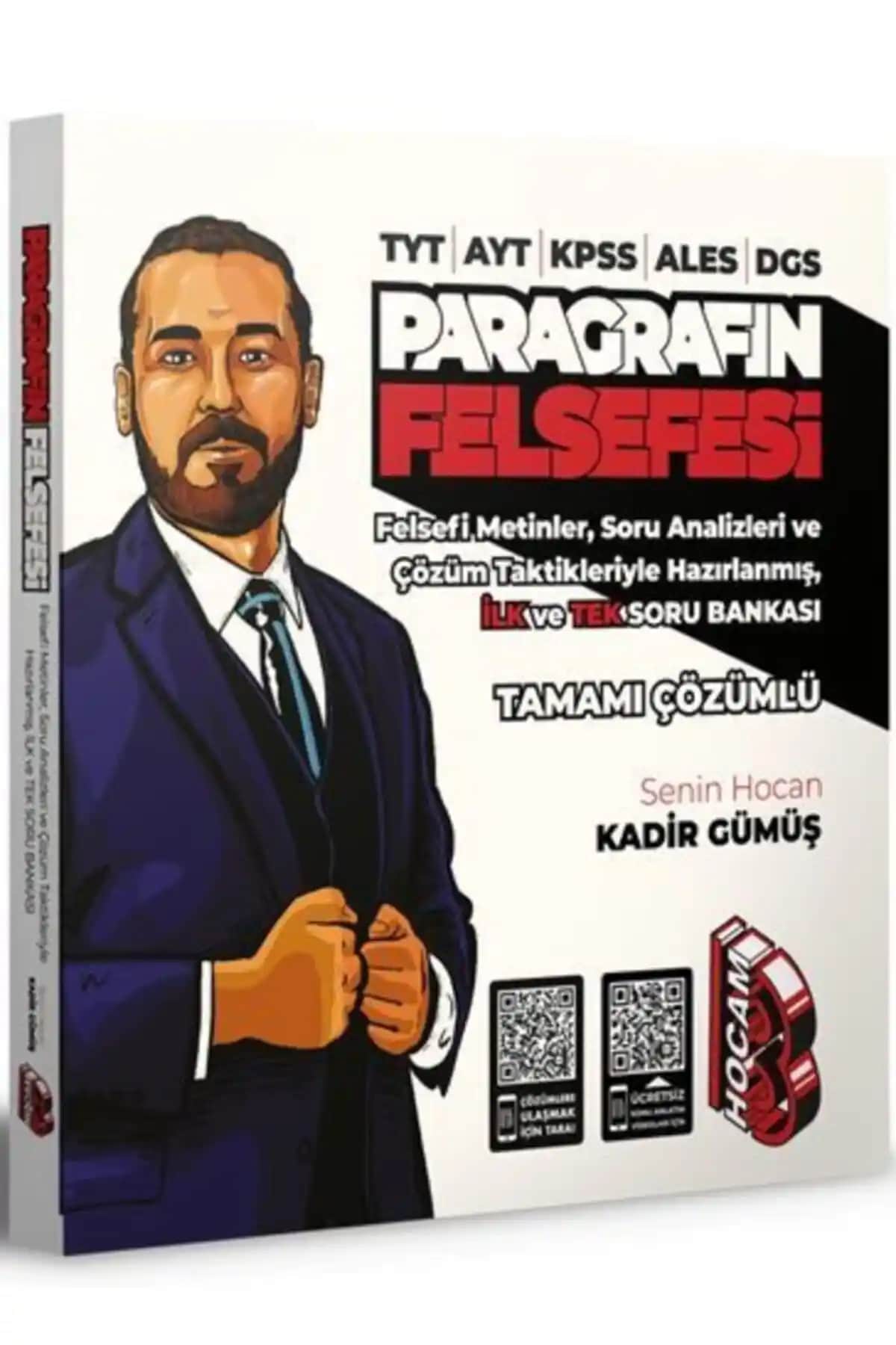 Benim Hocam Yayınları Paragrafın Felsefesi Soru Bankası Güncel İçeriklerle Sınava Hazırlık