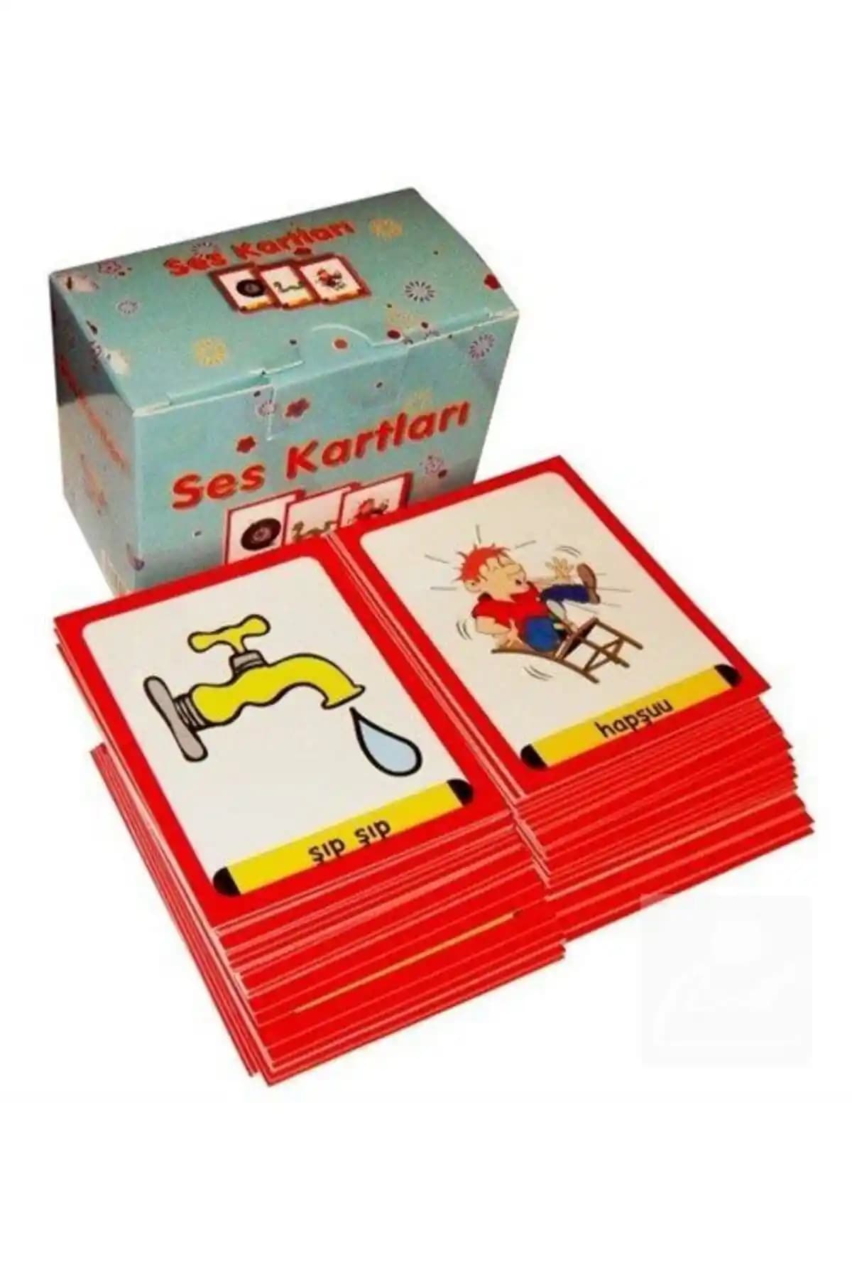 Çocuklar İçin Dil ve İşitsel Gelişimi Destekleyen Ses Kartları Seti
