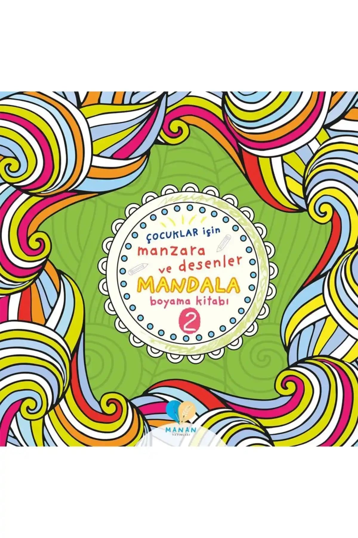 Çocuklar İçin Mandala Boyama Kitabı Mor Elma Yayıncılık 48 Sayfa Eğitici ve Eğlenceli