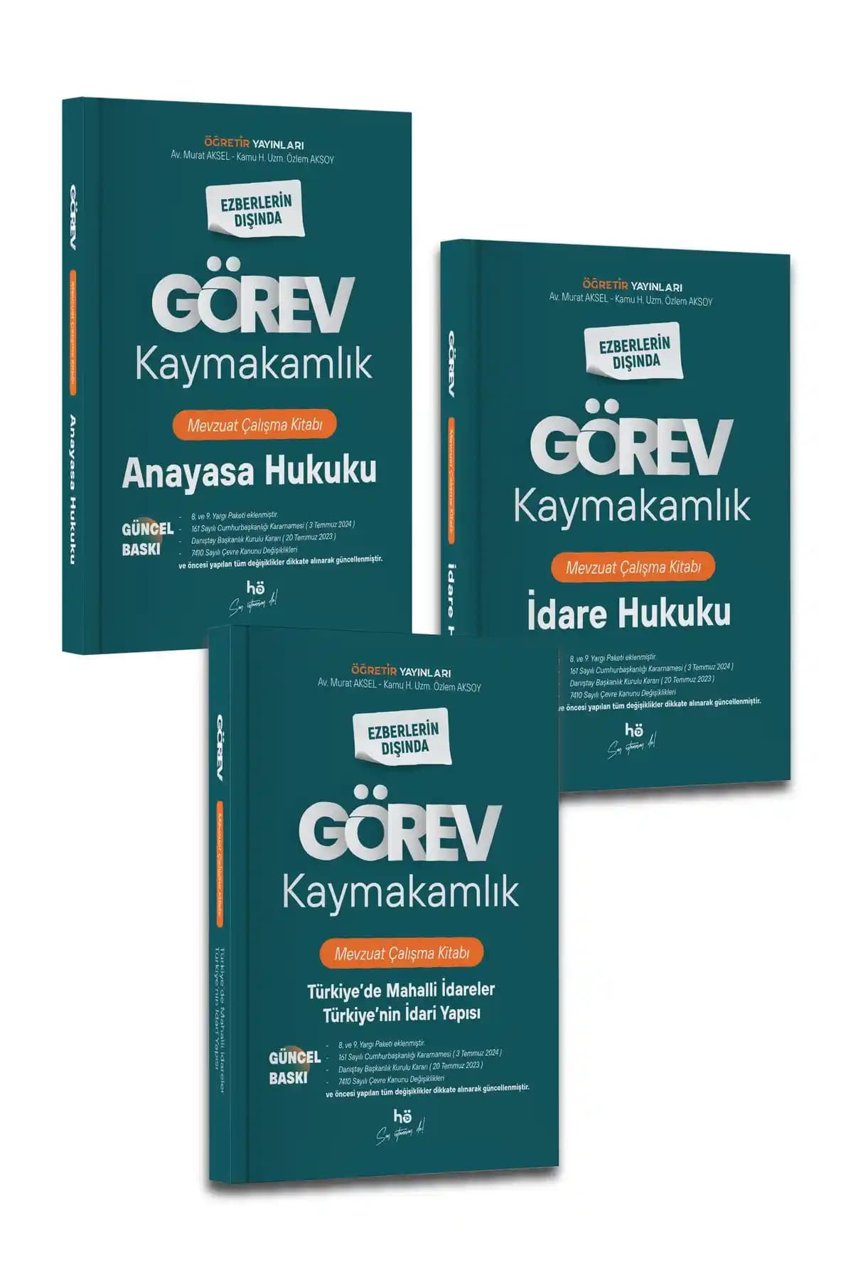 Hukuk Öğretir 2025 Görev Kaymakamlık Mevzuat Çalışma Kitabı Detaylı ve Güncel İçerik